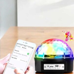 Kompakt Tasarımlı Telefon Kontrollü Disko Topu Işıkları