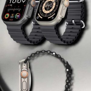 Yeni Nesil Ultra Akıllı Saat Titreşimli Uyku & Sağlık Takibi Çift Kordon