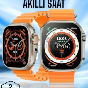 Yeni Nesil Ultra Akıllı Saat Titreşimli Uyku & Sağlık Takibi Çift Kordon