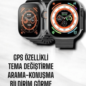 Yeni Nesil Ultra Akıllı Saat Titreşimli Uyku & Sağlık Takibi Çift Kordon