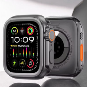 45 MM Gri Kasa Ultra Akıllı Saat Sesli Görüşme Sağlık Takibi Suya Dayanıklı
