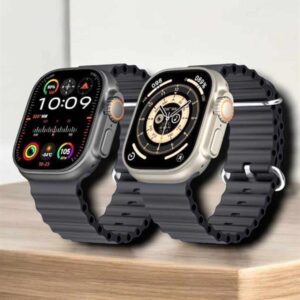 45 MM Gri Kasa Ultra Akıllı Saat Sesli Görüşme Sağlık Takibi Suya Dayanıklı