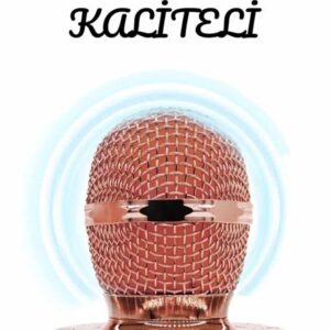 Şarjlı ve Uzun Pil Ömürlü Karaoke Mikrofon USB Bellek Destekli Profesyonel Ses