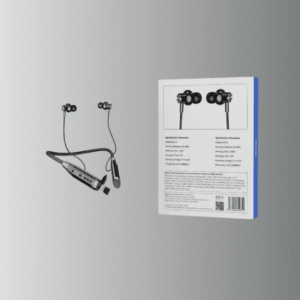 120 Saat Pil Ömrüyle Boyun Askılı Bluetooth Kulaklık – Spor ve Günlük Kullanım İçin