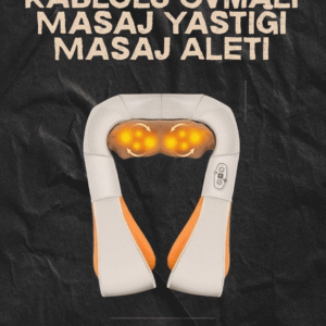 Ovmalı Isıtmalı Elektrikli Masaj Aleti – Boyun Sırt Bel Omuz ve Bacak İçin Profesyonel Masaj Aleti