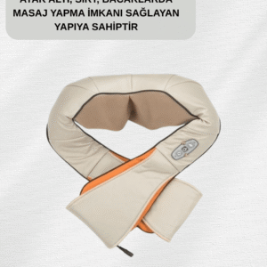 Ovmalı Isıtmalı Masaj Aleti – Boyun Sırt Bel Omuz ve Bacak İçin