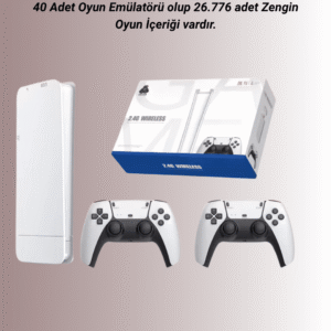 4K Destekli Bluetooth Retro Oyun Konsolu – M15 Modeli