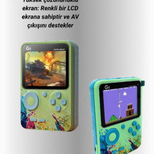 3 İnç Renkli Ekranlı Taşınabilir El Konsolu – G5 Modeli