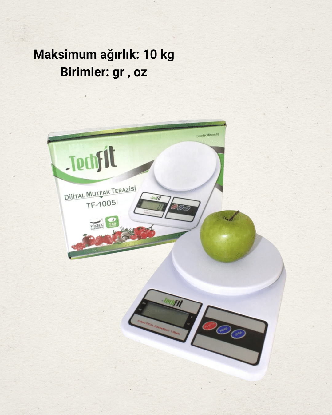 TF-1010 Dijital Mutfak Tartısı - Görsel 2