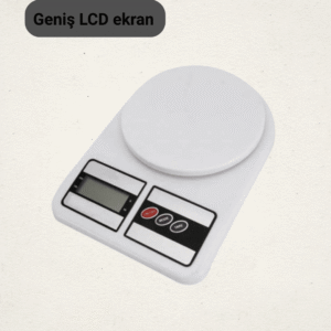 Pratik ve Şık Tasarımıyla Dijital Mutfak Tartısı