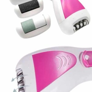 4 Başlıklı Bakım Cihazı Epilatör Tüy Alma Makinesi Topuk Törpüsü