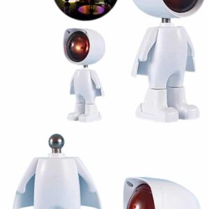 Projeksiyon Güneş Lambası Astronot Gün Batımı Projektör LED Işıklı