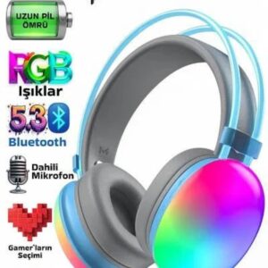 Unısex Yüksek Ses Kaliteli Yumuşak Kılıflı Kablosuz Kulak Üstü Bluetooth Kulaklık