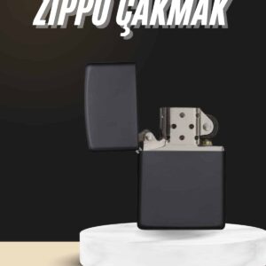 Erkeklere Özel Hediyelik Eşya Zippo Metalik Benzinli Çakmak Doldurulabilir