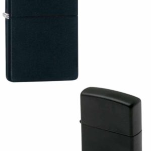 Hediyelik Zarif Zippo Model Siyah Benzinli Çakmak