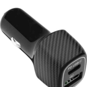 38W USB Type-C Girişli Oto Çakmaklık Araç İçi Hızlı Şarj Çakmaklık Şarj Aleti