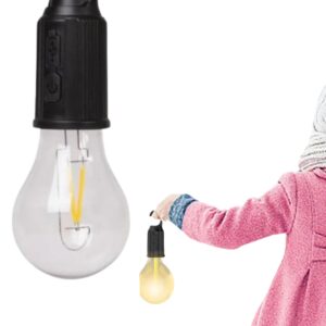 Taşınabilir Askılı Ampul Kamp Lambası Askılı Type-C Şarjlı Bahçe Lambası