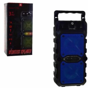 Taşınabilir Kablosuz Bluetooth Hoparlör Uzun Pil Ömrü Led Işıklı