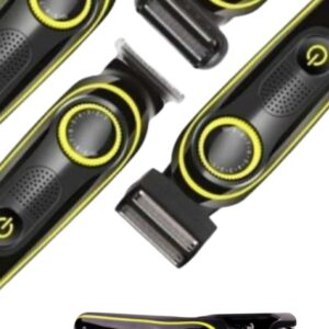 Saç Sakal Şekillendirici Tıraş Makinesi 5 Başlıklı Paslanmaz Çelik Bıçaklı Unısex