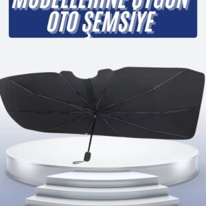 Oto Ön Cam Güneşliği Otomatik Katlanabilir Gölgelik Oto Cam Şemsiye