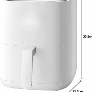 4L Airfryer Hazneli Hava Fritözü Yağsız Fritöz Taşınabilir Fırın İşlevi Gören Pratik