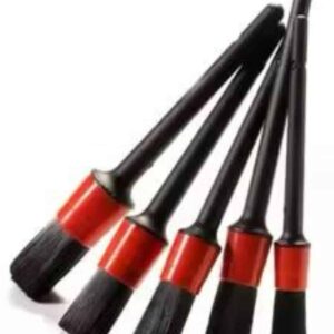 5 Adet Oto Detaylı Temizleyici Araç İçi Temizlik Fırça Seti Koltuk Döşeme Kapı Toz Alma Fırçası