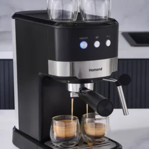 HOMEND Coffeebreak 5011H Süt Köpürtücülü, 15 Bar Basınçlı Espresso Makinesi