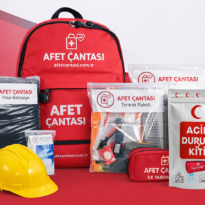 Hazır Deprem Çantası iki Kişilik 76 Parça