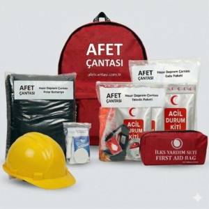 Hazır Deprem Çantası iki Kişilik 76 Parça
