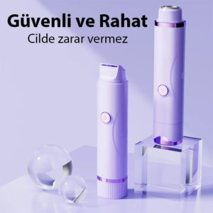 EZERE Koltuk Alti Burun Kas Killari Ve Özel Bölgeler Çift Basli Epilasyon Cihazi-(5775)