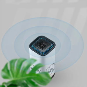 Ally K2 araç içm Mini Hava Temizleyici Araba Ev Ofis Taşınabilir Air Purifier-(5775)