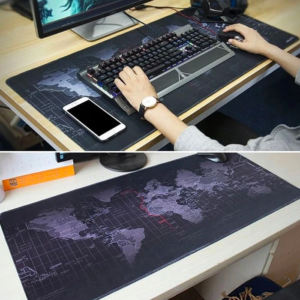 ALLY Dünya Desenli RGB Led Işıklı Oyuncu Mouse Pad 300*800*4MM-(5775)