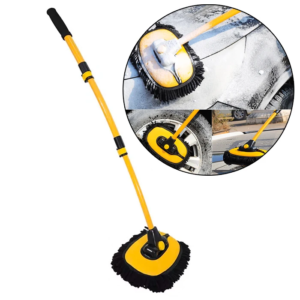 EZERE LS-426 Teleskopik Araç Temizleme Fırçası Oto Yıkama Paspası-(5775)