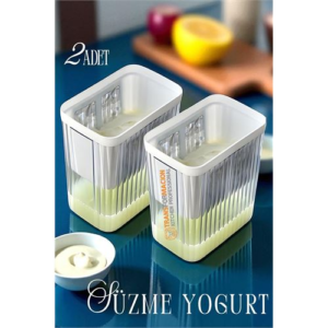 HSNET Yoğurt Süzme Aparatı Evde Süzme Aparatı Peynir Yapmak Artık Kolay