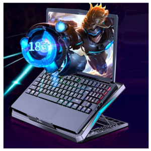 ALLY MC Q3 LED Işıklı Ultra Sessiz Fan Laptop Soğutucu Stand-(5775)