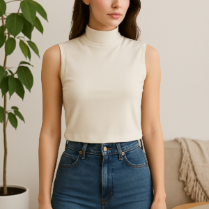 Kadın Kolsuz Body-(17952)