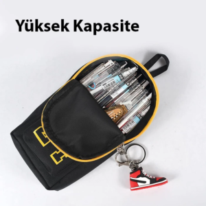 ALLY büyük kapasiteli tuval kalemlik kılıf tutucu kalem kutusu-(5775)