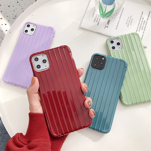 Ally İphone 11 Pro 5.8 İnch Trunk Lines ince Soft Silikon Kılıf-(5775) - Görsel 5