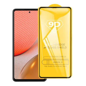 SM Galaxy A72 9D Full Glue Tempered Cam Ekran Koruyucu-(5775)