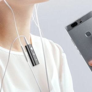 ALLY Yaka Askılı Wireless Kablosuz Aux Bluetooth Adaptör-(5775)