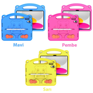 Dux Ducis iPad 10.2 2022 Kılıf Panda Serisi Çocuk Shockproof Standlı Kılıf-(5775)