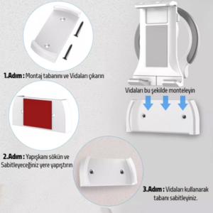 ALLY PB-47B Askılı Katlanabilen Çok İşlevli Tablet -Telefon Standı Tutucu-(5775)