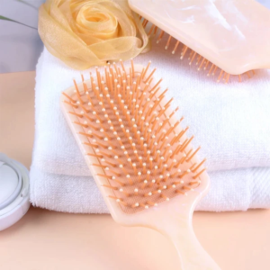 EZERE Mermer Desenli Saç Açma Ve Tarama Fırçası Anti-Statik Saç Fırçası-(5775)