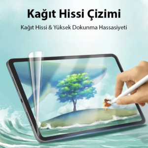 ALLY iPad Mini 6 (2021) ve Mini 7 (2024) Paper Like Film Darbe Emici Pet Ekran Koruyucu-(5775)