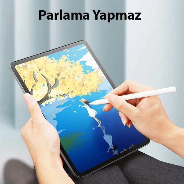 ALLY iPad Mini 6 (2021) ve Mini 7 (2024) Paper Like Film Darbe Emici Pet Ekran Koruyucu-(5775) - Görsel 5