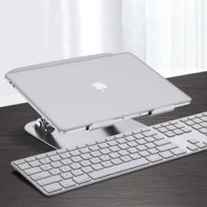 Ally  T602 Ayarlanabilir Katlanır Isı Havalandırmalı Alüminyum Laptop Standı-(5775)