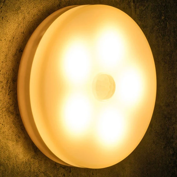 ALLY Akıllı Led Sensorlu Otomatik Usb Şarj Edilebilir Gece Lambası Led-(5775) - Görsel 2