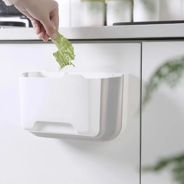 EZERE Portatif Katlanabilir Askılı Sihirli Ev Araç Çöp Kutusu R-8046-(5775) - Görsel 4