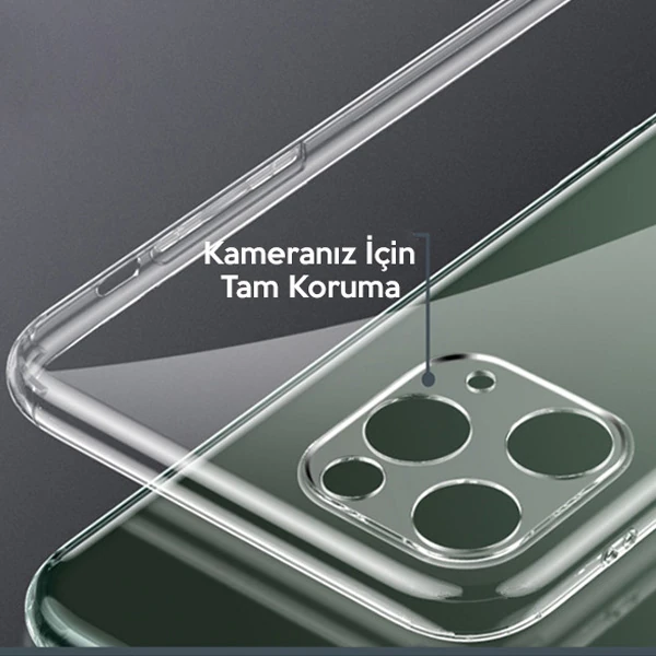 Ally İPhone 11 Pro Max 6.5 İnch Kamera Korumalı Silikon Kılıf-(5775) - Görsel 2