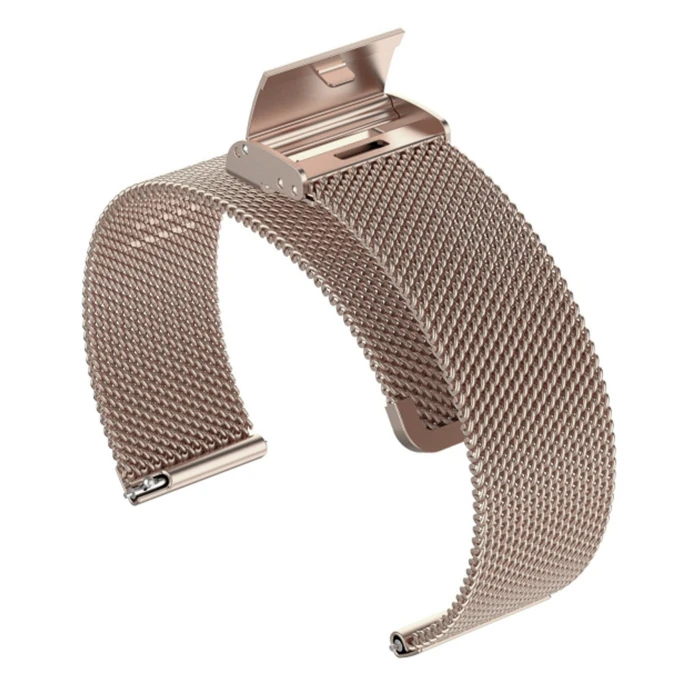 20MM Samsung watch huawei watch Kayış Kordon Milano Metal Klasik Kopça-(5775) - Görsel 3